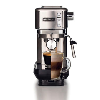 Metal Espresso Machine for Ground Coffee and Pods