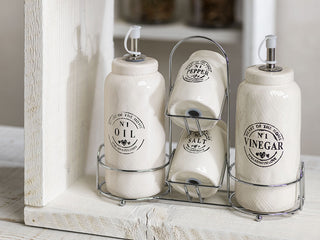 Ménage Oil/ Vinegar/Salt/ Pepper