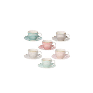 Pepper Bamboo Coffee  Set 6pcs