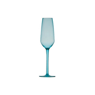 Square-Champagne Cup-Tritan Turquoise-Set 6u