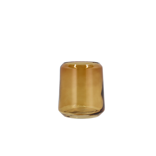 Vintage Toothbrush Holder Amber