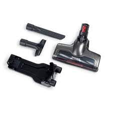 Cordless Electric Broom With Red Rechargeable Battery 2 In 1 22.2V