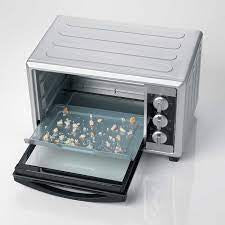 Electric Oven Double Glass Convection Silver 30L 1500W