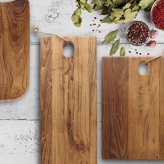 Rect.Chopping Board 38x31 Star bamboo