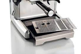 Espresso Coffee Machine In Stainless Steel, Built-in Ginder, 1600W