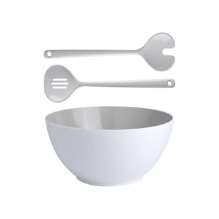 Summer - Salad Bowl & Cutlery - Beige