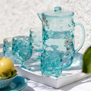 Moon - Wine Cup - Set 6 pcs - Acqua