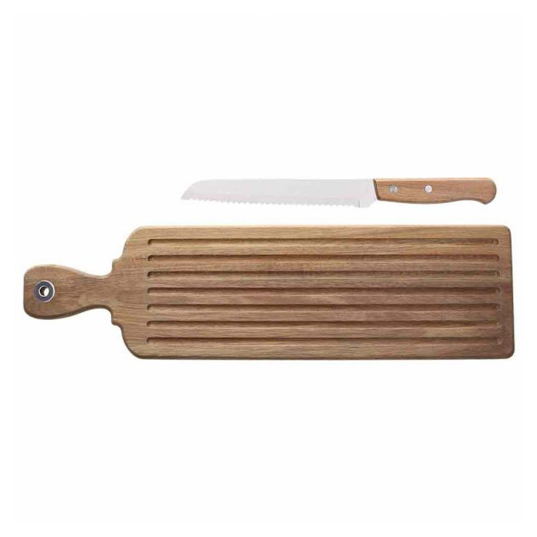 Starbamboo Cutter Board 52x14 cm with knife