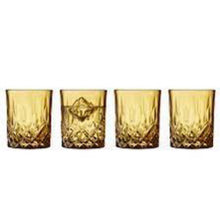 Load image into Gallery viewer, Whisky Glass Sorrento 32cl 4pcs Amber
