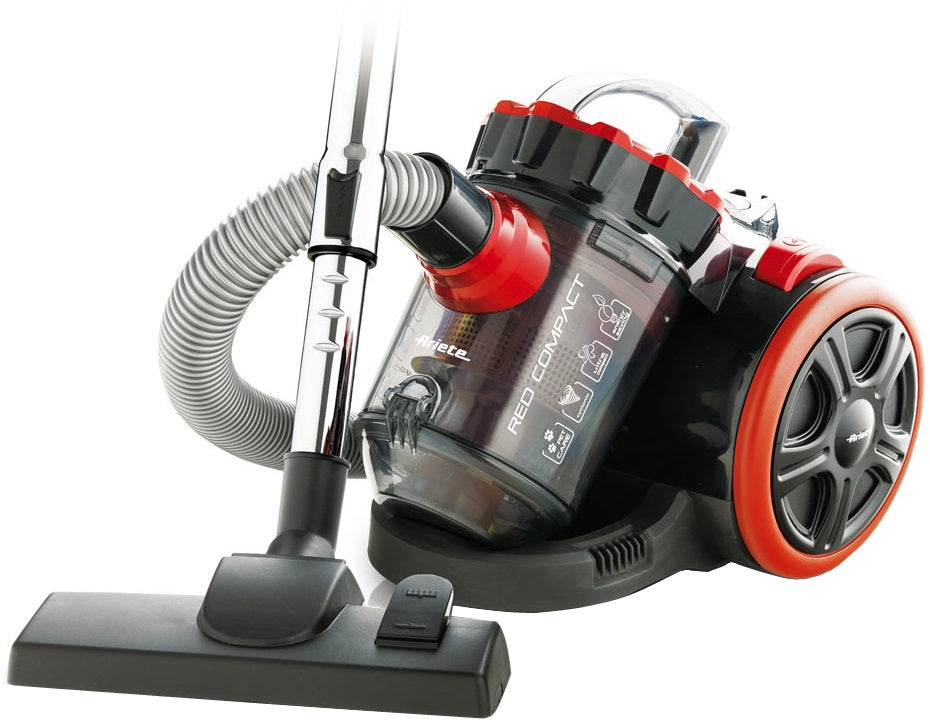 Vacuum Cleaner Bagless, Red/Grey 1600W