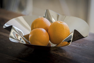 Margarethe Bowl , Stainless Steel High-Gloss Silver