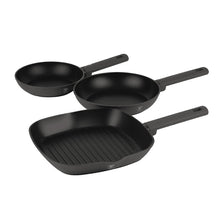 Load image into Gallery viewer, 3 pcs frypan set, Anthracit
