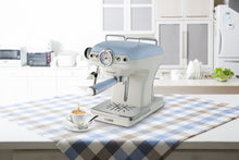 Load image into Gallery viewer, Vintage Espresso Machine Blue
