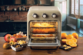 Vintage Air Fryer Oven 16L,1400W, Rotisserie