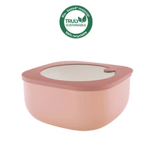 Load image into Gallery viewer, L STORE&amp;MORE - Shallow airtight fridge/freezer/microwave containers 1900cc Peach blossom pink

