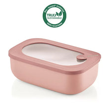 Load image into Gallery viewer, Eco - Storage &amp; More Rectangular Container 900CC Peach Blossom Pink
