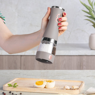 2 in 1 electric pepper and salt mill