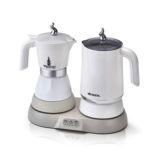 Electric Moka , Kettle and Milk Frother 3 in 1