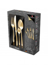 Load image into Gallery viewer, 24-Piece Cutlery Set, mirror, Yellow Gold
