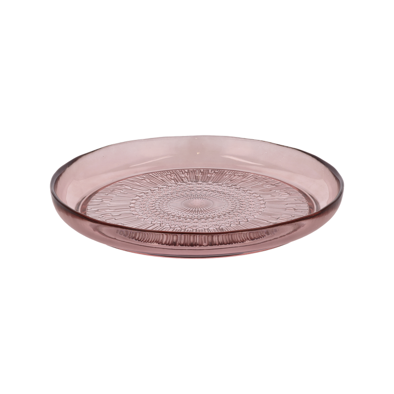 Kusintha Serving dish round 25cm Pink