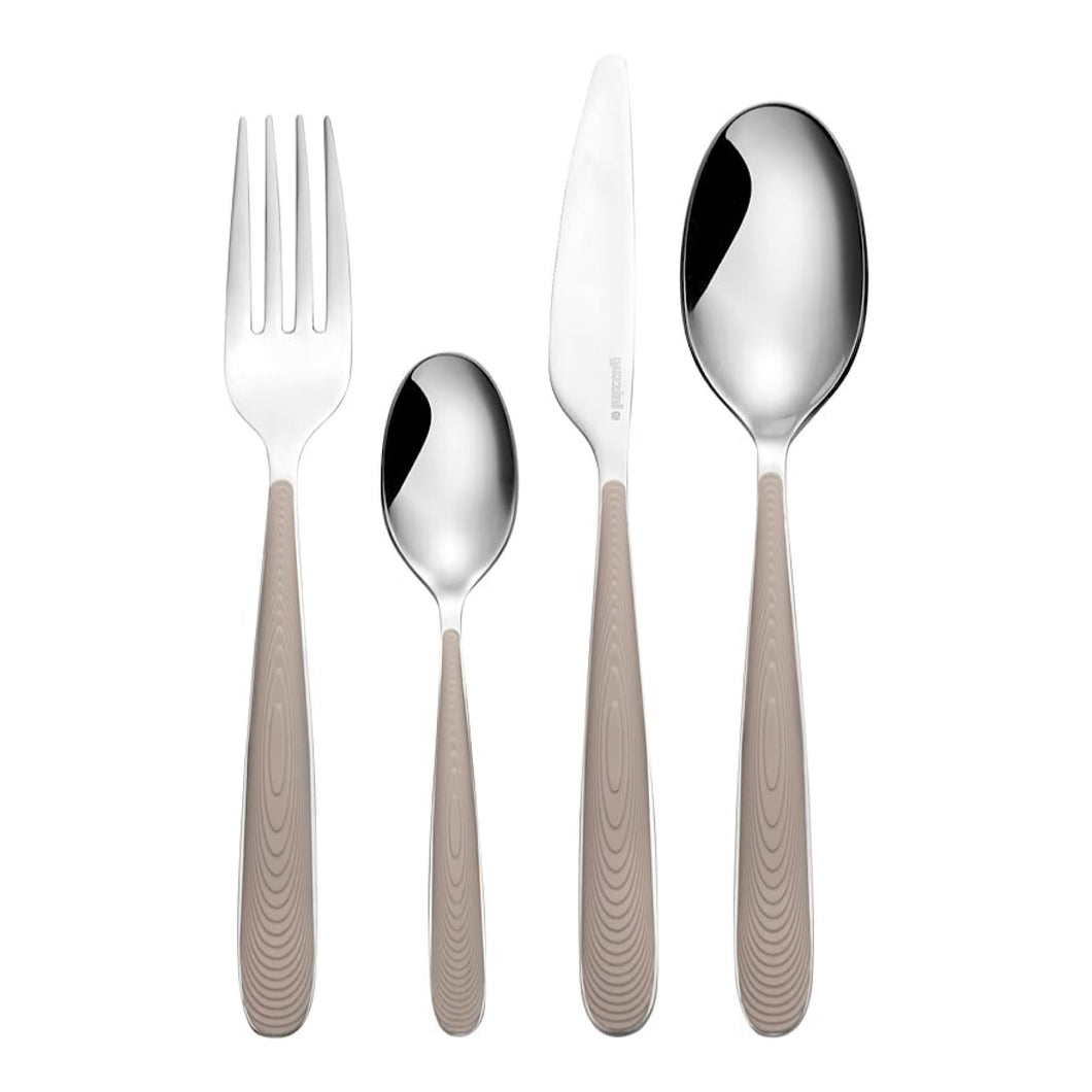 24 Piece Cutlery Set Just Beige