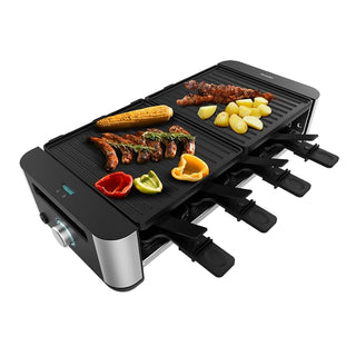 Raclette Cheese&grill inox mix grill