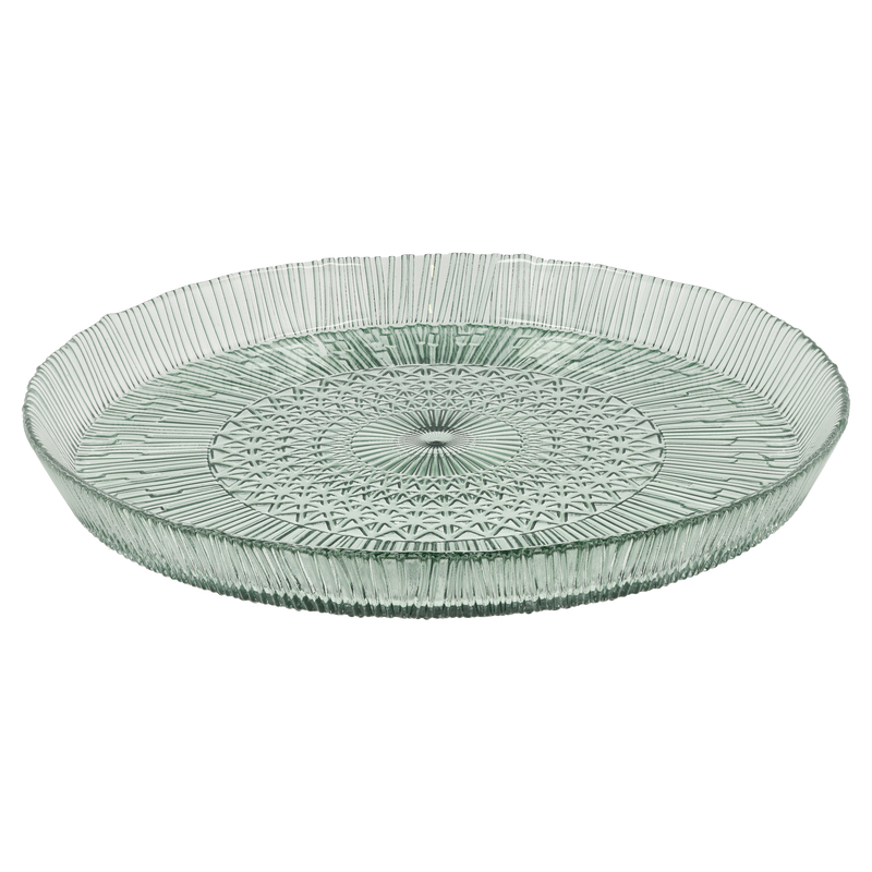 Kusintha Serving dish round 30cm Green