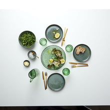 Load image into Gallery viewer, Kusintha Serving dish round 25cm Green
