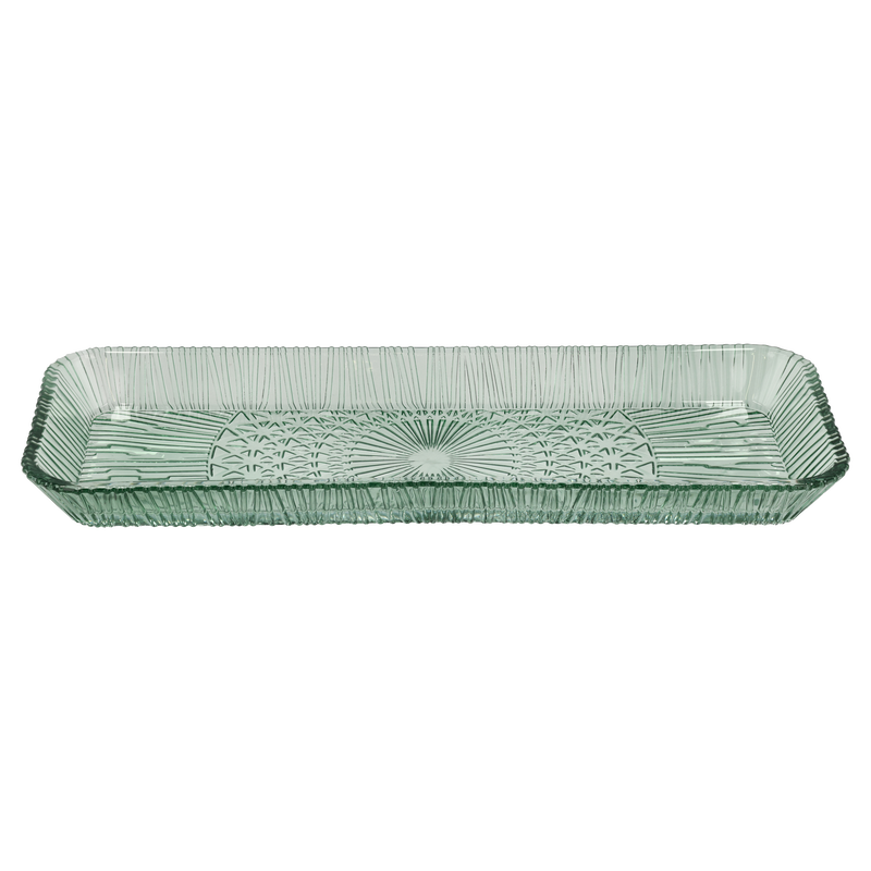 Kusintha Serving dish rectangular Green 38cm