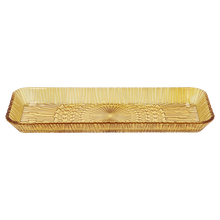 Load image into Gallery viewer, Kusintha Serving dish rectangular Amber 38cm
