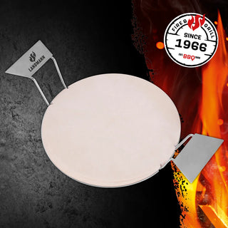 LANDMANN Pizzastein Set 3pcs