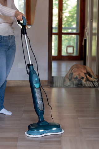 Dual Steam Scrub Rotating Brushes ,1200W