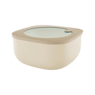 L STORE&MORE - Shallow airtight fridge/freezer/microwave containers 1900cc