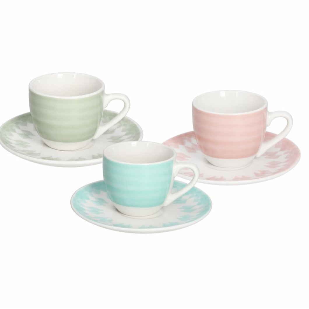 Metropol Gipsy Soft Coffee Set of 6pcs