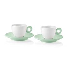 Load image into Gallery viewer, Everyday Set Of 2 Espresso Cups Green
