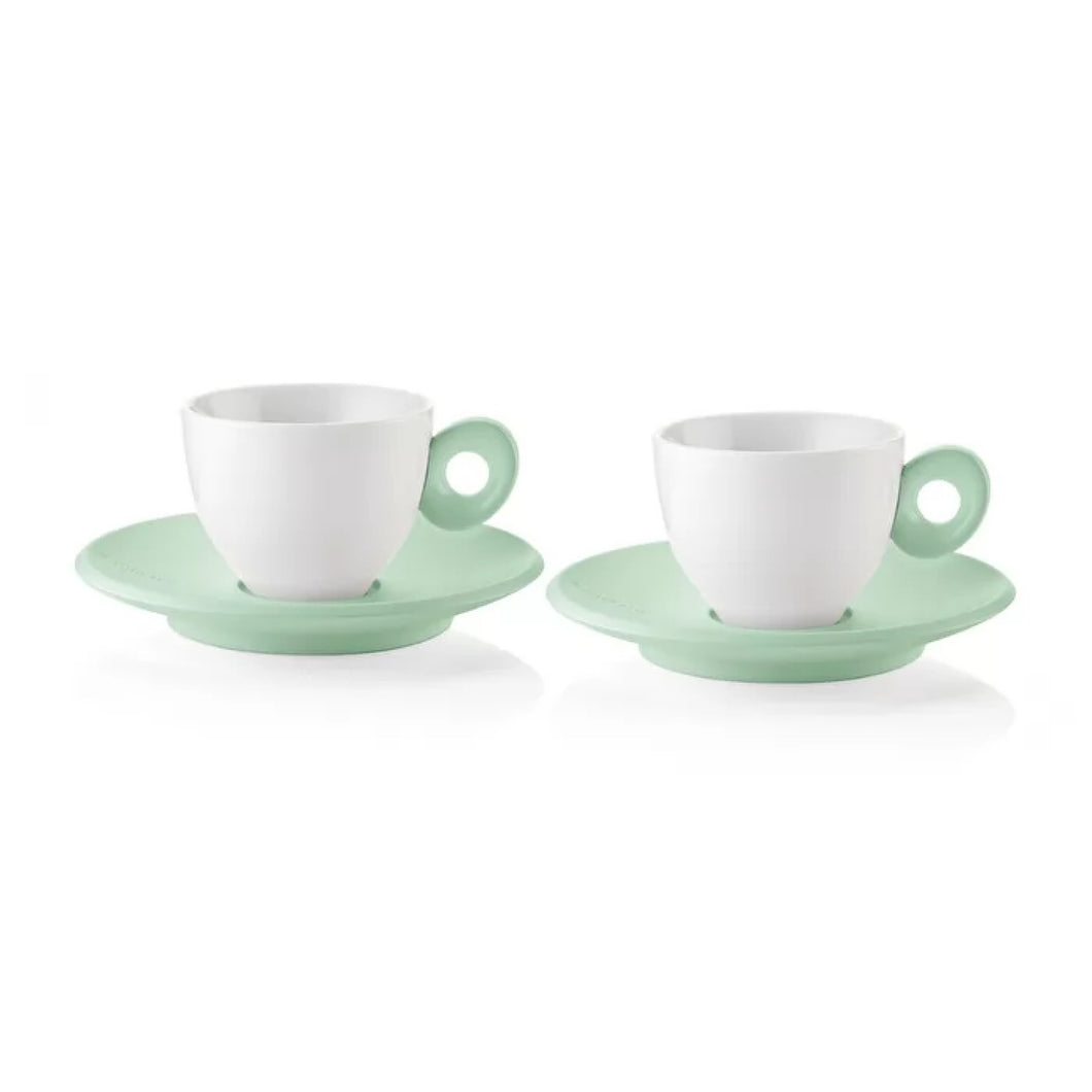 Everyday Set Of 2 Espresso Cups Green