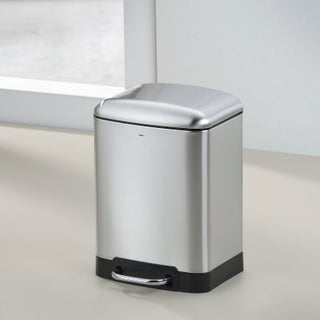 Pedal Dust Bin Davino Grey