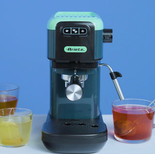 Espresso Machine 15Bar,1300W, Aquamarine color
