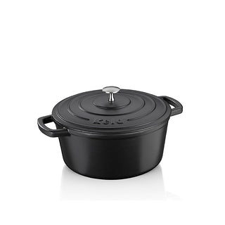 Roasting Round Tray Cast Iron 4.6L