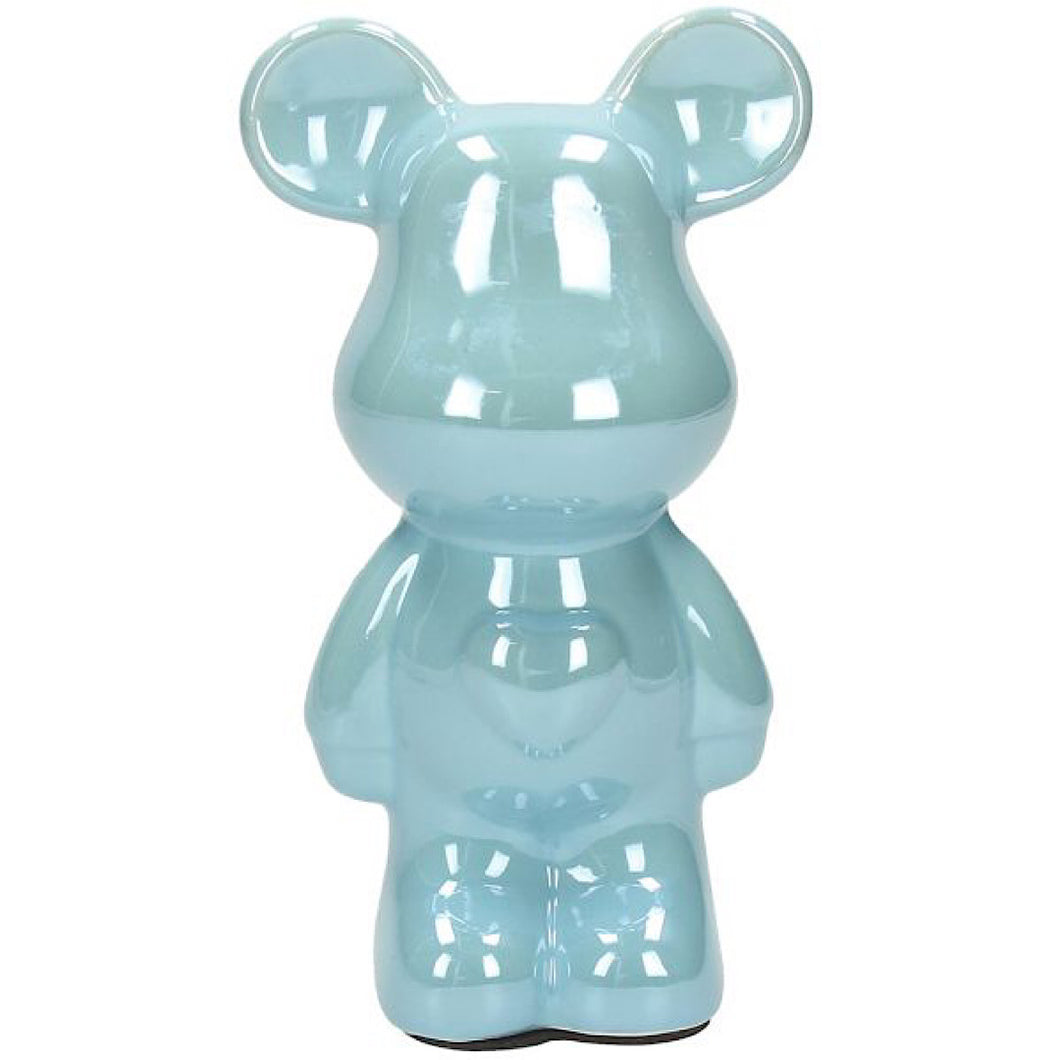 Azzurro Blue Bear Decor 18 h