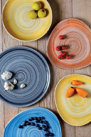 AZ Giotto Plate Grey
