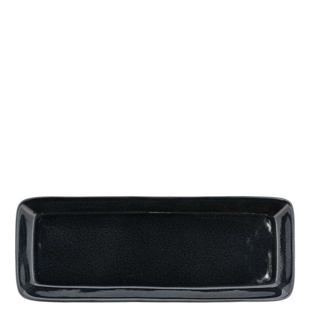 Serving Dish Rectangular 38x14cm Galaxy Black