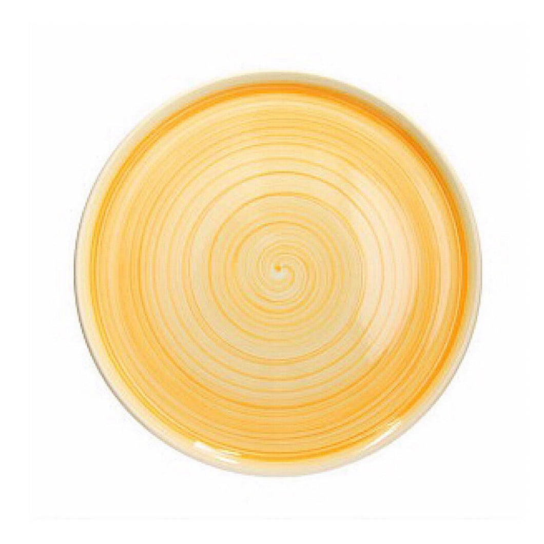 Cinzia Giotto Round Pizza Plate 33cm Yellow