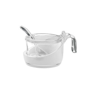 Two-Tone Parmesan Server W/Teaspoon