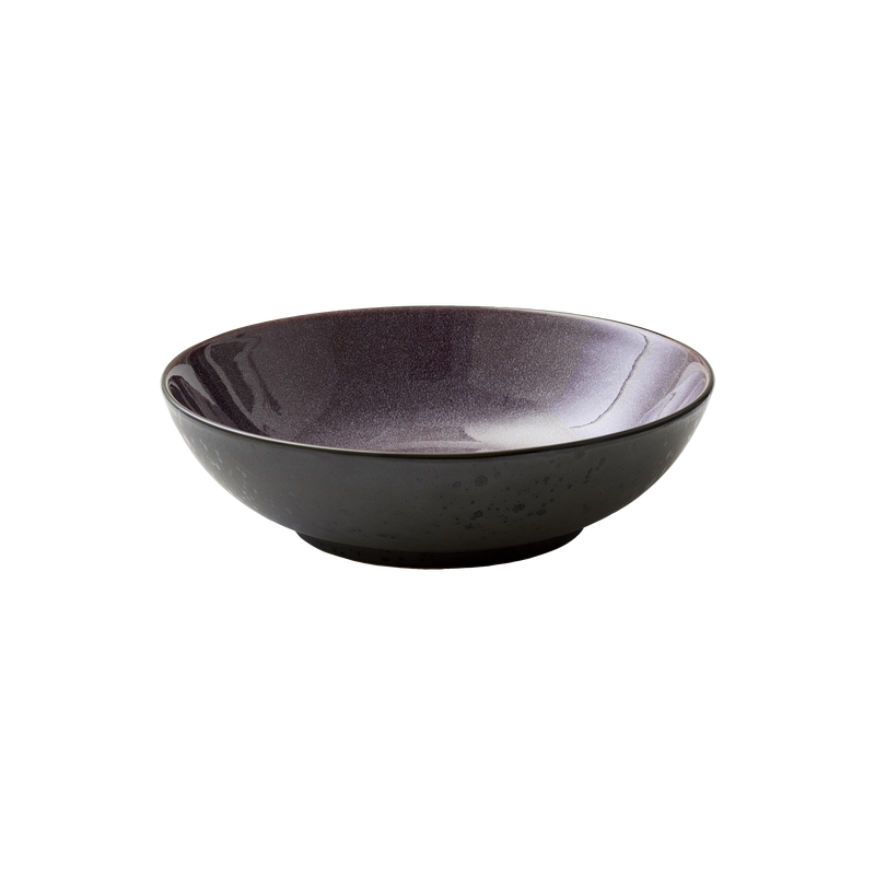 Salad Bowl 24cm Black Lilac