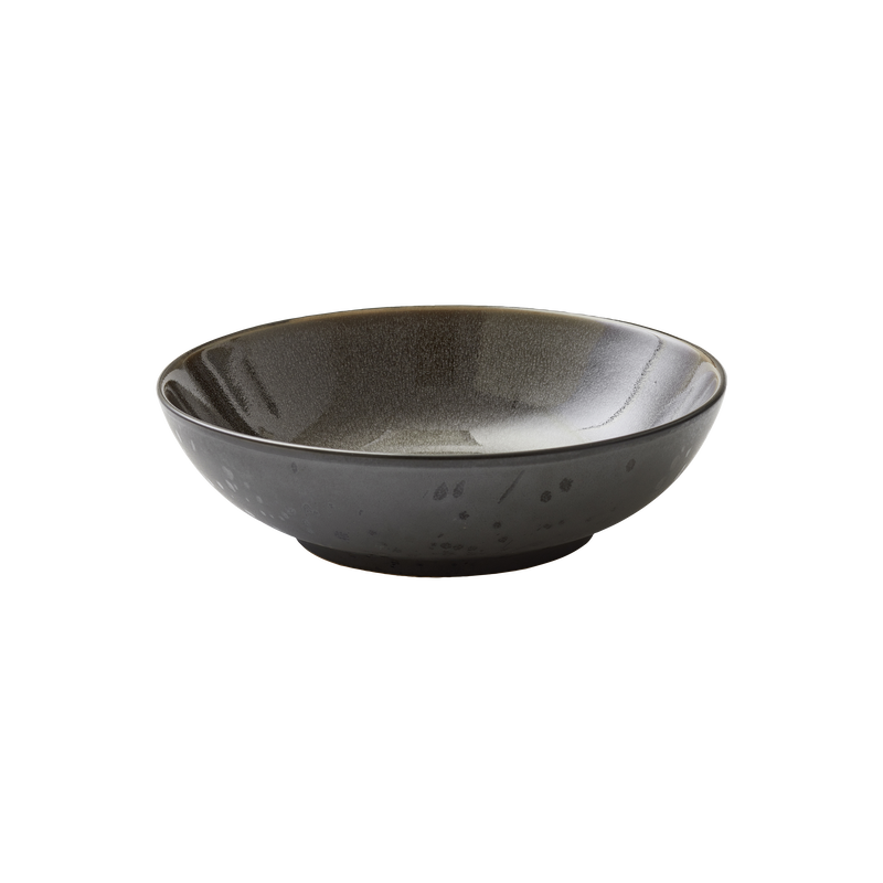 Salad Bowl 24cm Black Grey