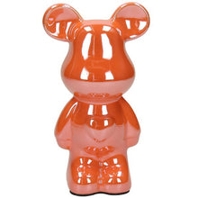 Load image into Gallery viewer, Azzurro Orange Bear Decor 18 h
