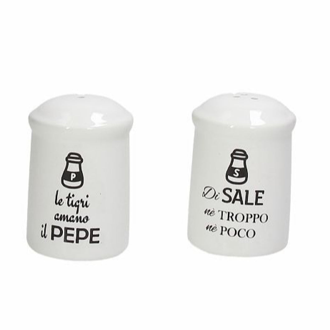 Ceramica Kitchen Cool Salt And Pepper Set of 2