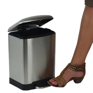 Pedal Dust Bin Davino Grey