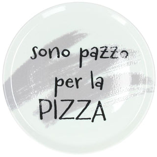 Round Pizza Plate 33cm Cinzia Multicolor